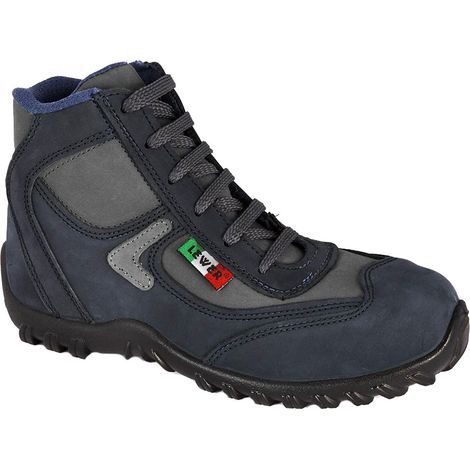 Lewer HP2 S3 SRC Sicherheitshochschuhe - 45 EU - Schwarze