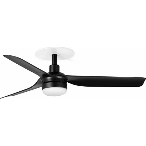 MINI PUNT RECESSED S Ventilatore nero 20W SWT