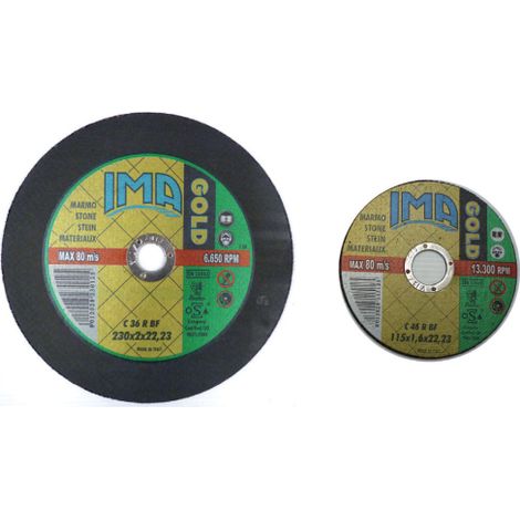 une meule abrasive minidisc pour la dA coupe du marbre mm115x1,6x22 flex