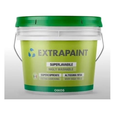 Pittura super lavabile Oikos Extrapaint lt. 4 CC Special