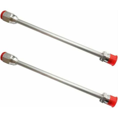 Aiperq Airless Peinture Pistolet Tige De Rallonge pour Titan/Wagner/Graco 2 Pcs x 30 CM (1/4)