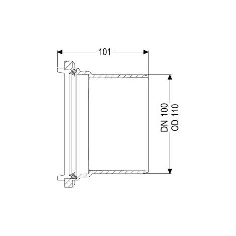KESSEL 830100 Bout de conduit