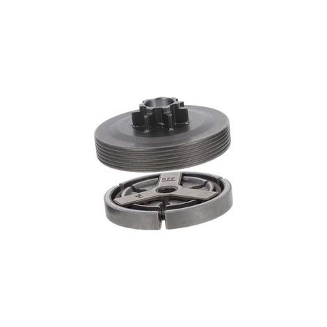 Juego de embrague y piñón para motosierra 52/5800: un conjunto robusto para trabajos de jardinería y agrícolas. (1/4)