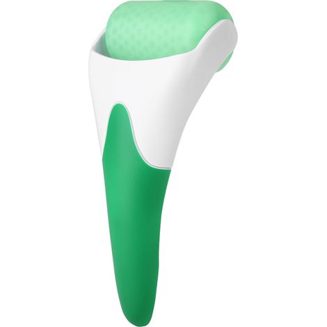 Rouleau de massage glacé portable anti-rides pour le visage et le corps, appareil de massage rafraîchissant vert (1/5)
