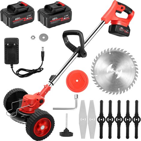 Coupe-bordures sans fil, 3 fonctions, tête de coupe réglable, 220 V (UE) (1/5)