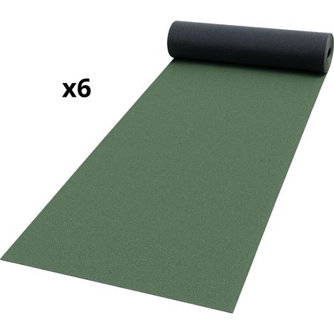 Guaina ardesiata verde casasciutta impermeabilizzazione terrazze 6 rotoli 1x10 m (1/5)
