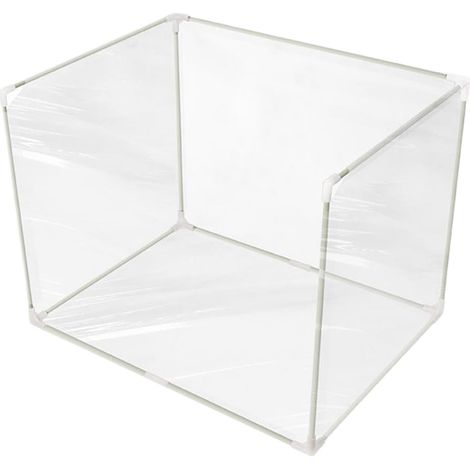 mural pour bac litire pliable et transparent pour chambre (1/5)