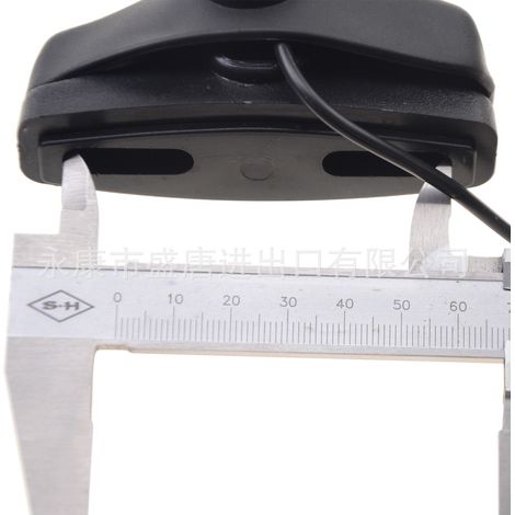 Motorcycle rearview mirrors (1 pair) with LED turn signals, waterproof for motorcycles. (1/4)