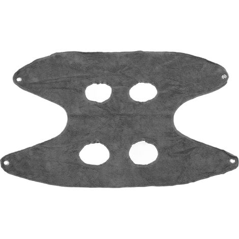 Harnais de toilettage multifonction pour chien, support pour coupe des griffes, hamac d'aide au toilettage, gris, taille L (1/5)