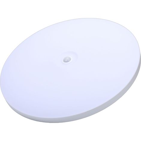 Plafonnier mince à économie d'énergie 36w 6500K, capteur rond, pour entrée, couloir, escaliers, Garage, détection du corps humain