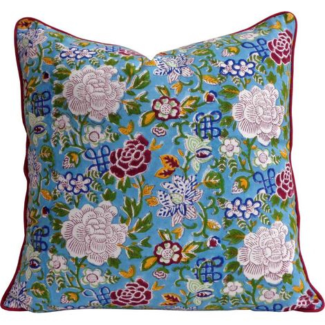 Housse de coussin Jade (1/2)