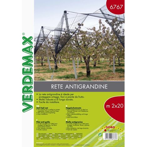 RETE ANTIGRANDINE PER IL GIARDINO 2X20M (1/2)
