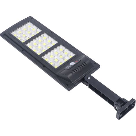 Lampadaires solaires avec détecteur de mouvement, étanches, solaires, de sécurité, protection contre les inondations, applique murale COB avec télécommande pour usage extérieur (1/5)