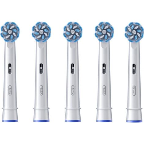 Braun Oral-B Aufsteckbürsten Pro Sensitive Clean 4+1 249157, Zahnbürsten Ersatzbürsten, 5 Stück
