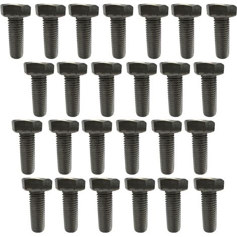 25 vis 14 x 40 mm hexagonales inox a4 aisi 316
