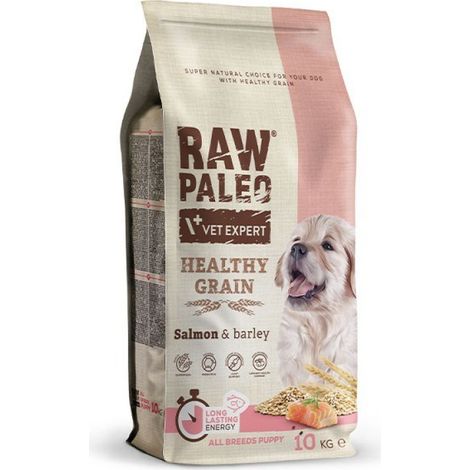 VetExpert Raw Paleo H-G Lachs & Gerste Welpenfutter 10 kg (1/4)