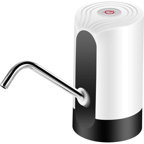 Filiyano-Distributeur d'eau automatique, pompe à eau électrique USB, pompe à bouteille d'eau portable - blanc (1/5)