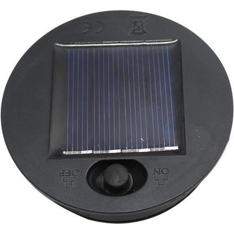 1 Panneau solaire,LED intégrée,charge 6-8h,autonome,ABS durable,extérieur,jardin (1/4)