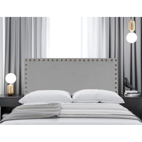 Cabecero cama Madrid antimanchas 150*70 gris (1/5)