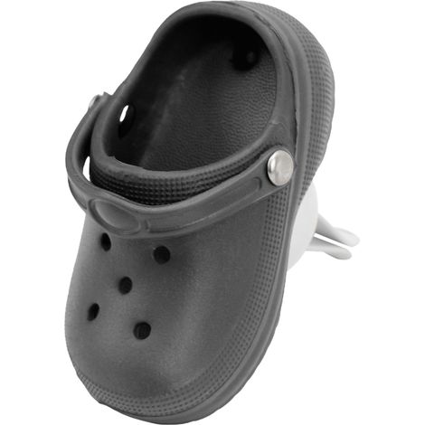 Diffuseur d'air parfumé pour voiture, clip de ventilation en forme de sandale, anti-fatigue au volant, rafraîchissant, sortie de climatisation, noir, accessoire de voiture mignon (1/5)