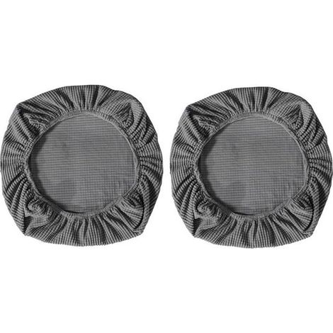 Coprisedia in 2 pezzi, coprisedia da ufficio, coprisedia elasticizzati in poliestere, coprisedia antiscivolo, coprisedia sfoderabili, lavabili, universali. (1/5)