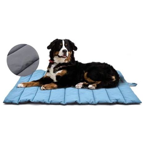 Tapis de chien imperméable pour extérieur, lit de chien lavable, antistatique, hygiénique, pliable, grande couverture de voyage pour animaux de compagnie 110x68 cm (1/5)
