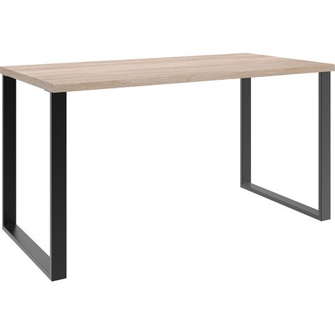Schreibtisch 140cm in Eiche, HILLSTON-43 (1/4)