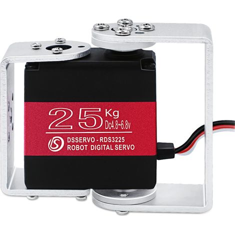 Servo Moteur Robot Servos direction numérique engrenage métallique couple élevé avec supports montage (1/5)