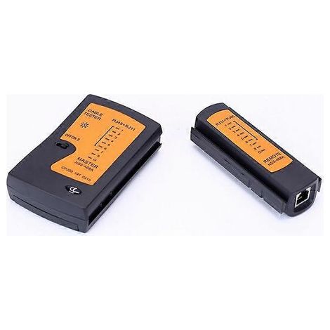 Testeur de câbles RJ45 LAN, testeur de câbles RJ45, RJ11, RJ12, CAT5, UTP, outil de mise en réseau (1/5)