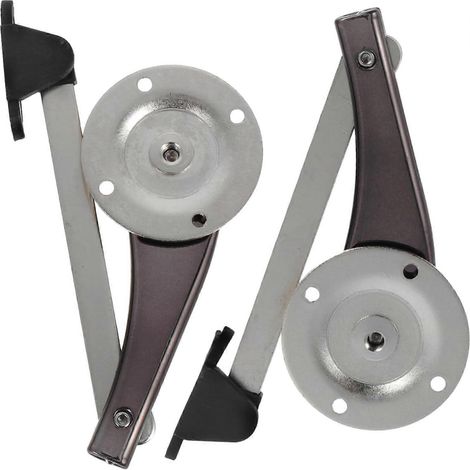 Lot de 2 vérins à gaz hydrauliques pour portes de placards (1/5)