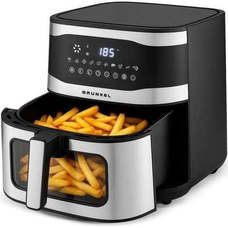 Freidora de aire grunkel maxisteelfryer 2200W 9L