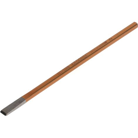 Gedore Meißel für Elektriker, Schlitz, Schneide 6 mm breit, 200 mm lang, gehärteter Stahl, 112-2008 (1/5)