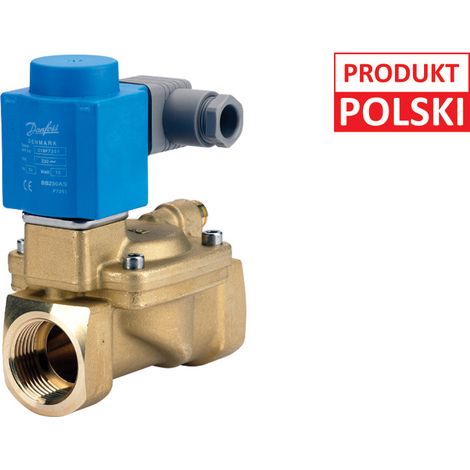 Danfoss Ev220b Magnetventil 032U7125 25B, G 1, kvs 11, stromlos geschlossen, NC