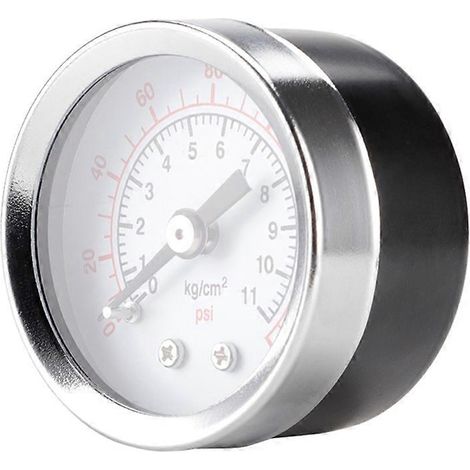 Manomètre 40 mm, filetage 1/8 NPT arrière, plage de pression 0-160 psi (1/5)
