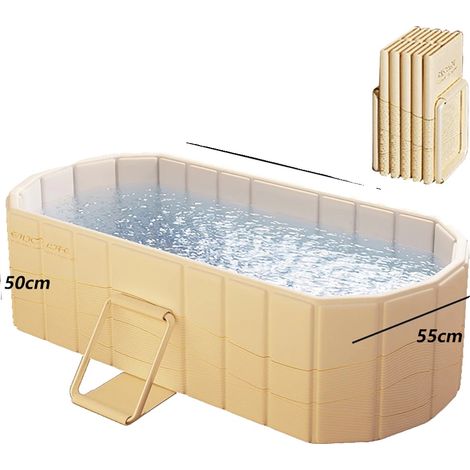 Baignoire, Design Pliable, Adaptée aux Adultes, 1.5m (1/2)