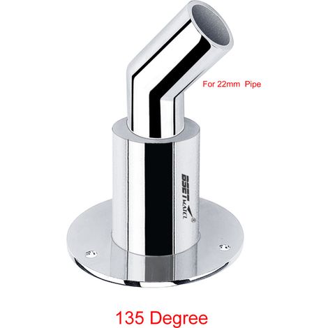acier inoxydable 316 à travers la coque couvercle d'échappement tuyau joint tuyau douille matériel pièces Marine voiture camion Air Diesel chauffage, courbé 22mm