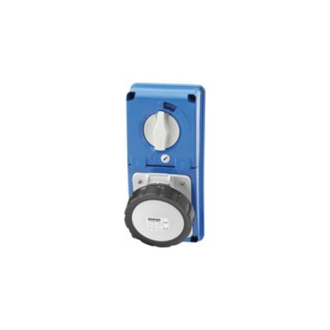 Gewiss – GW66332 N – Ausgang (3P T, IP67, 7 Stunden, 500 V, 16, 50/60 Hz) schwarz