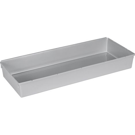 Schubladeneinsatz 38x15x5cm silber