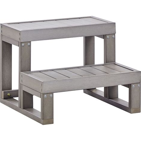 Hot Tub Steps LIMAY Grey