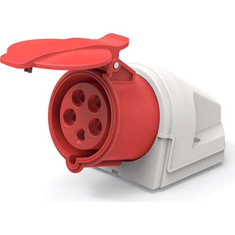 Base superficie industrial IP44 3p+N+T 32A