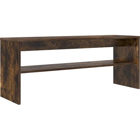 Maison Exclusive - Mobile TV Rovere fumé 100 x 30 x 40 cm Legno multistrato