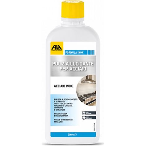 LUCIDANTE PER ACCIAIO INOX FILA FORMULA INOX 500ML
