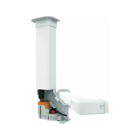 Sauermann – Delta Pack 80X60 blanc crème – Pompe à piston monobloc SI-10 – Fonctionnement silencieux 22dBA – DP10CE06UN23