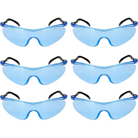 Lot de 6 paires de lunettes de protection pour enfants, verres en plastique, idéales pour les activités de plein air. Cadeau parfait pour les enfants. (1/5)