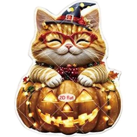 Schwarze Skelettkatze als Acryl-Hängefigur – Halloween-Deko für Auto, Rückspiegel, Zuhause, Tasche & Geschenk (1 Stück) Mehrfarbig (1/5)