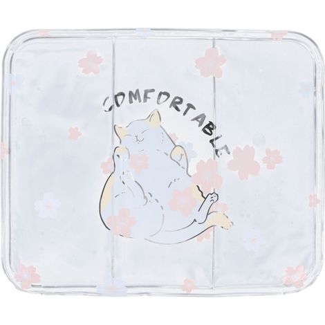 Coussin Cristal de Glace pour Chat - Rafraîchissant, Confort Intérieur et Extérieur (1/5)