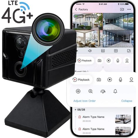 T9G6 4G LTE V380 Pro Mini-Kamera (1/5)