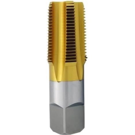 Filière tube - 1 pièce, NPT, HSS M35, titane, goujure droite (1/4)
