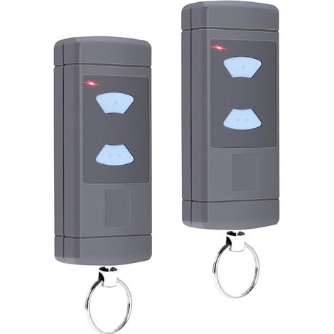 Lot de 2 émetteurs manuels pour ouvre-porte de garage - 868 MHz - Remplacement pour Horman HSE2-868 HSM4-868 HS4-868 (1/5)