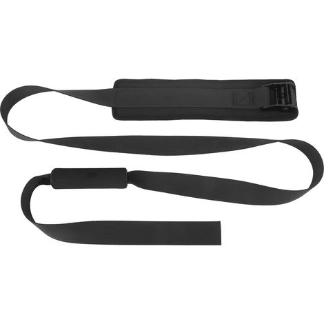 Sangle d'exercice pour jambes, résistante à la déchirure, légère, bande de curl ischio-jambiers pour entraînement à domicile et salle de sport. (1/5)